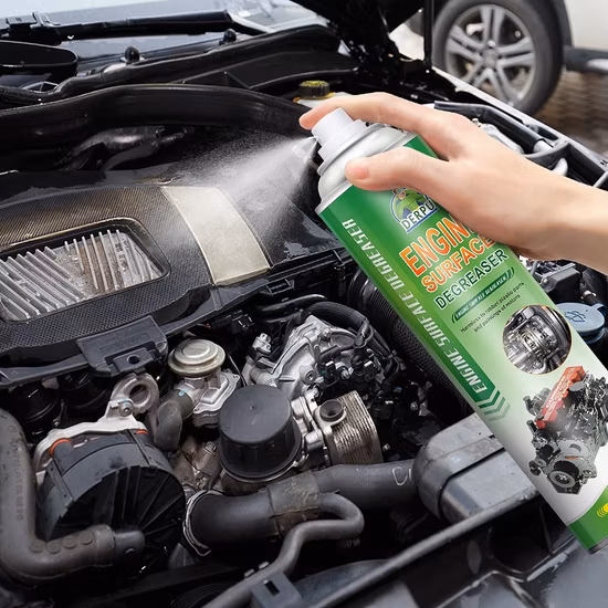 Desengrasante de motor de superficie tipo espuma